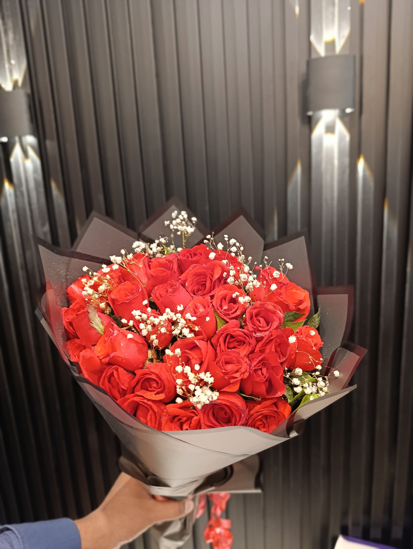 Red Rose Flower Bouquet