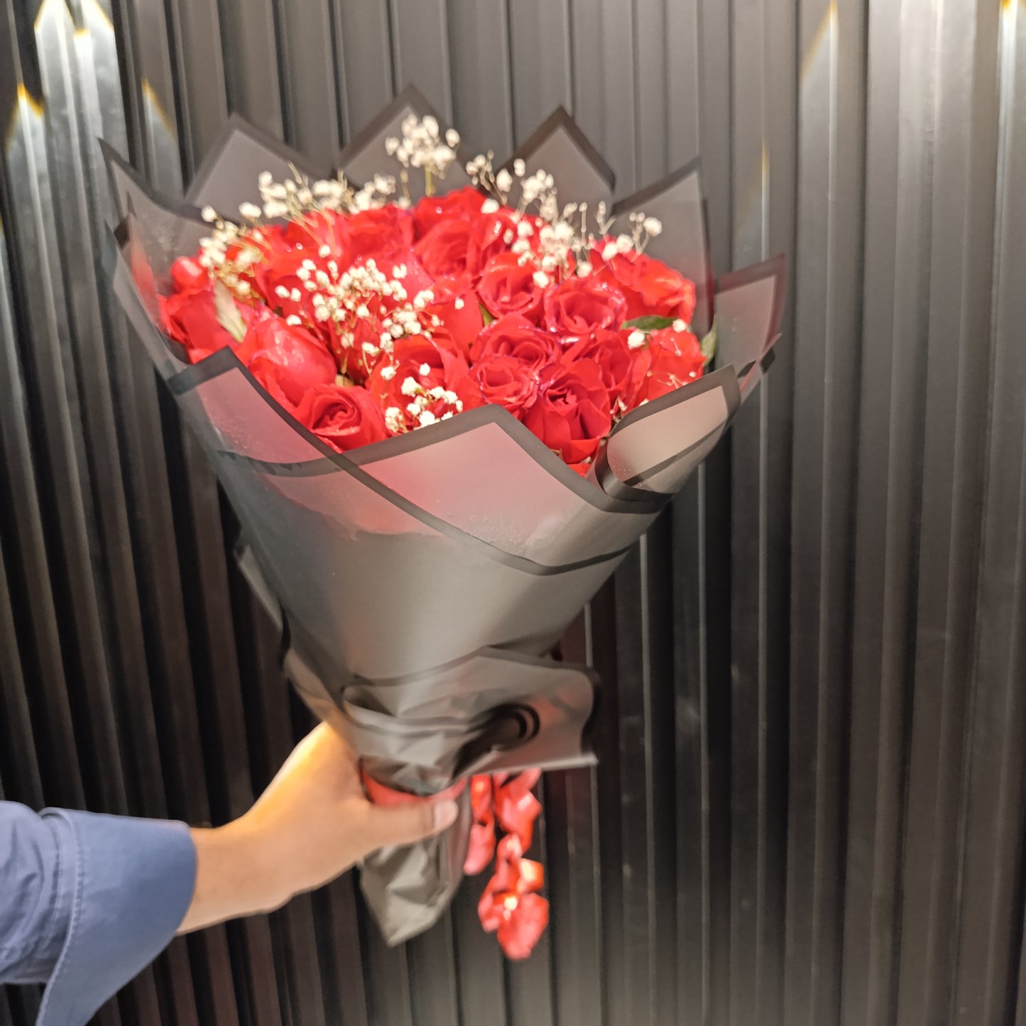 Red Rose Flower Bouquet